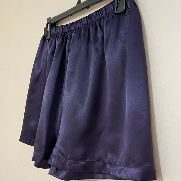 Vintage California Dynasty Short Pajama Set Size Medium Velvet Crushed Velvet - Picture 8 of 13